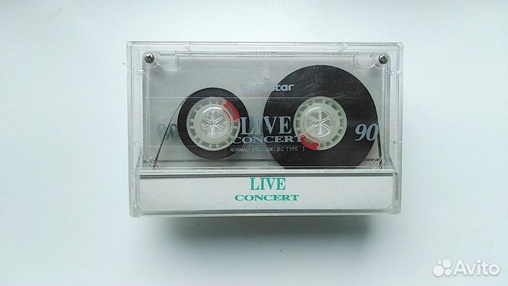 Аудиокассета GoldStar live Concert 90