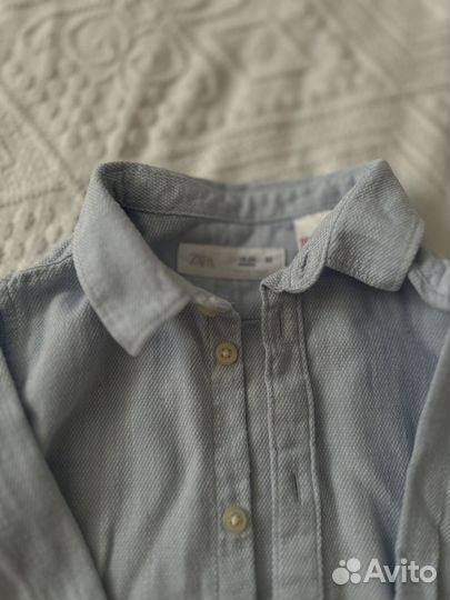 Рубашка zara на мальчика 92