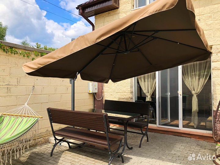 Пляжный зонт от солнца центральный, оптом