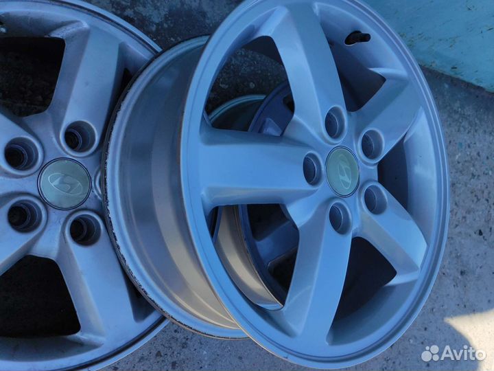 Литые диски r 16 Хундай