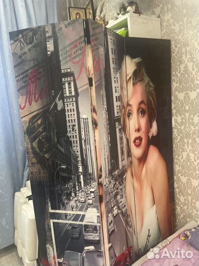 Ширма перегородка для зонирования