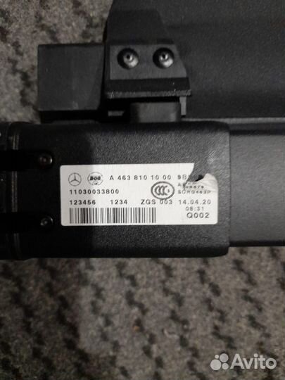 Шторка багажника mercedes w463