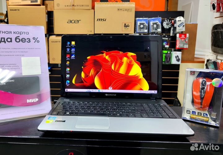 Мощный Packard Bell i5,gf710m,8gb,ssd гарантия