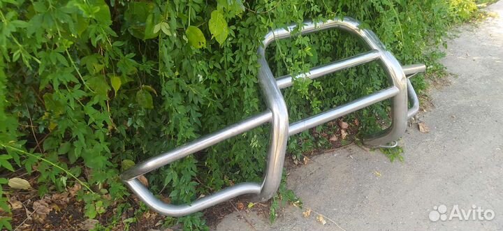 Кенгурятник с дополнительной защитой