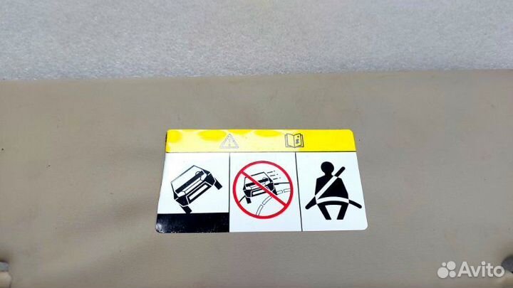 Козырек солнцезащитный левый Renault Duster HS K4M