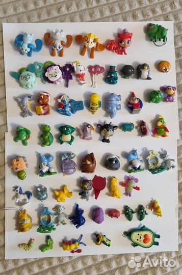 Игрушки Киндер и другие пакетами