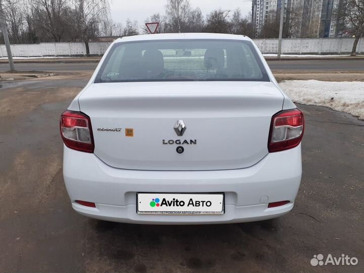 Renault Logan 1.6 МТ, 2018, 98 100 км