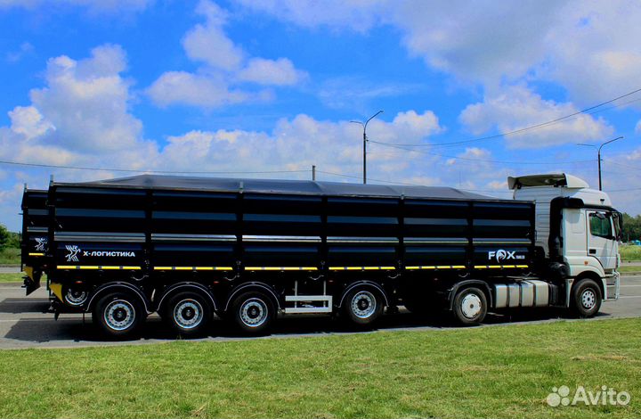 Полуприцеп зерновоз FOX Trailer Зерновоз-бортовой 4 оси, 2023
