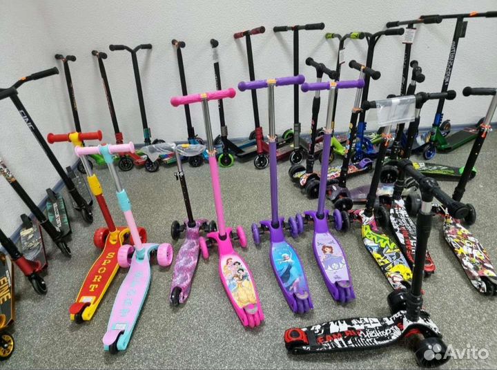 Трюковые самокаты Ассортимент
