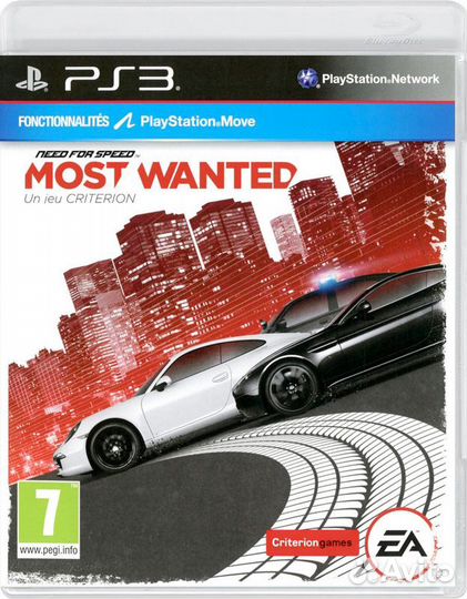 Need for Speed: Most Wanted (поддержка PS Move) PS