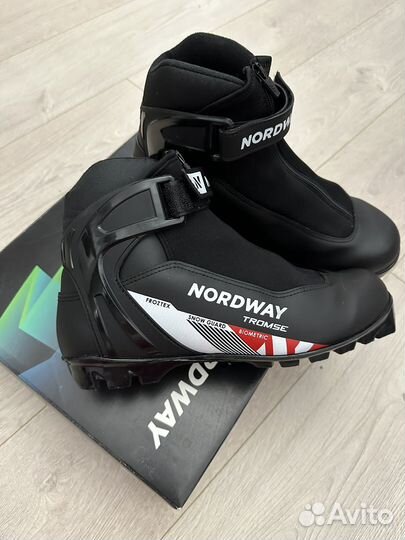 Лыжные ботинки мужские новые nordway troms