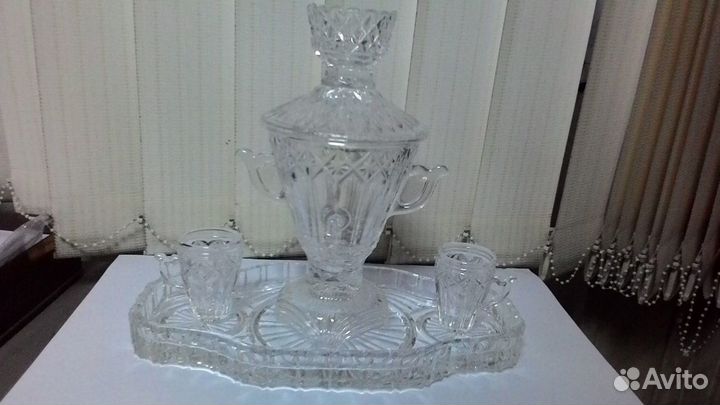 Хрусталь и стекло ваза рюмка стакан СССР