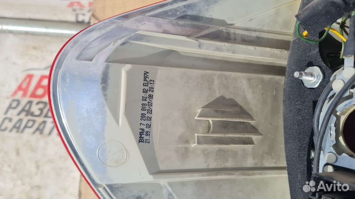 Фонарь правый BMW x5 e70