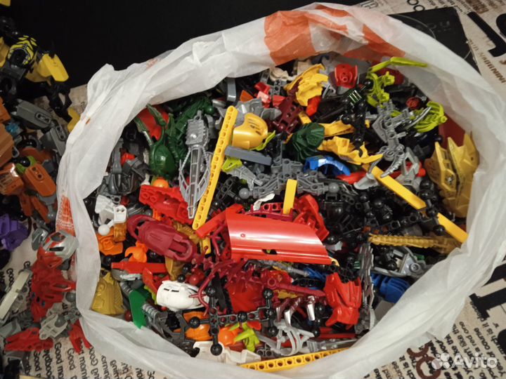 Lego bionicle детали