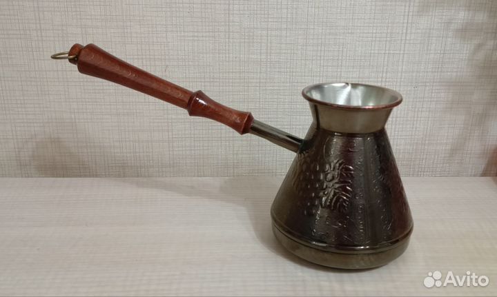Турка медная 600 мл