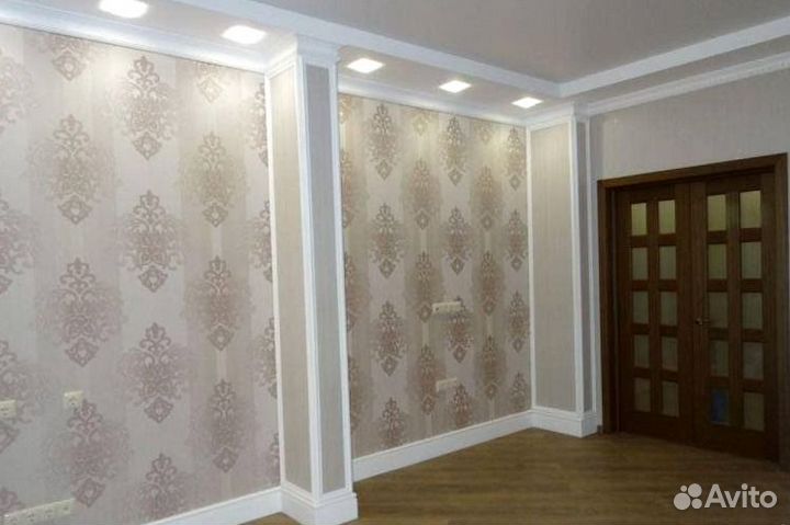 Поклейка обоев и ремонт