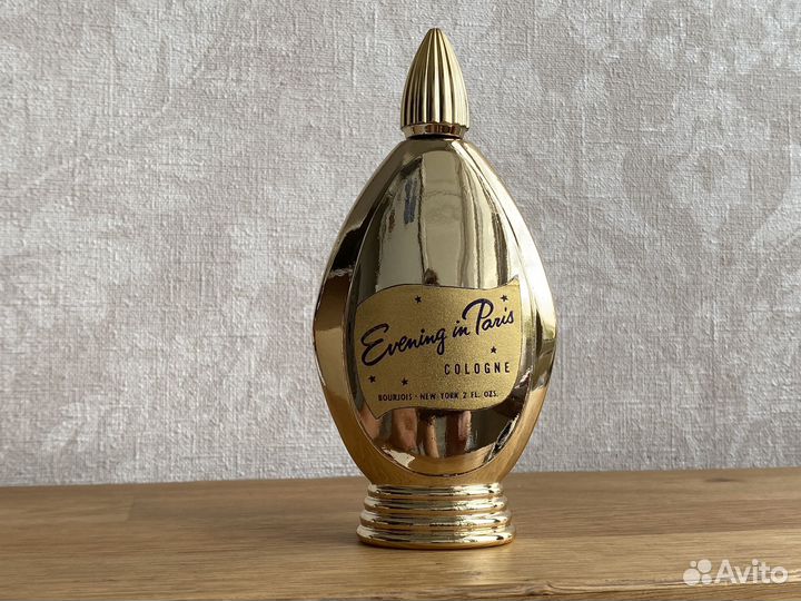 Evening in Paris Bourjois cologne 60мл винтаж