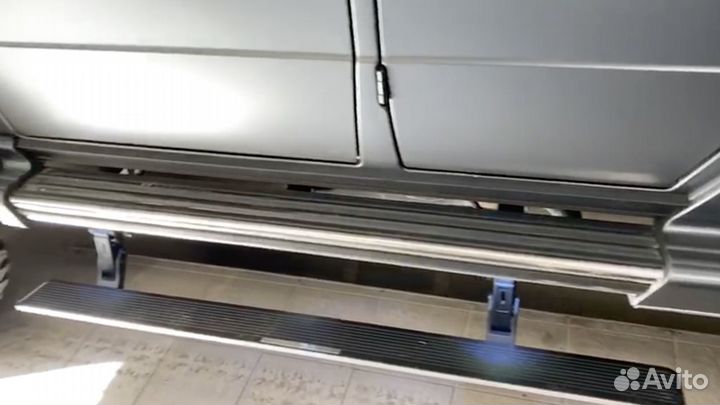 Электро Пороги MB G Class - Аналог Brabus