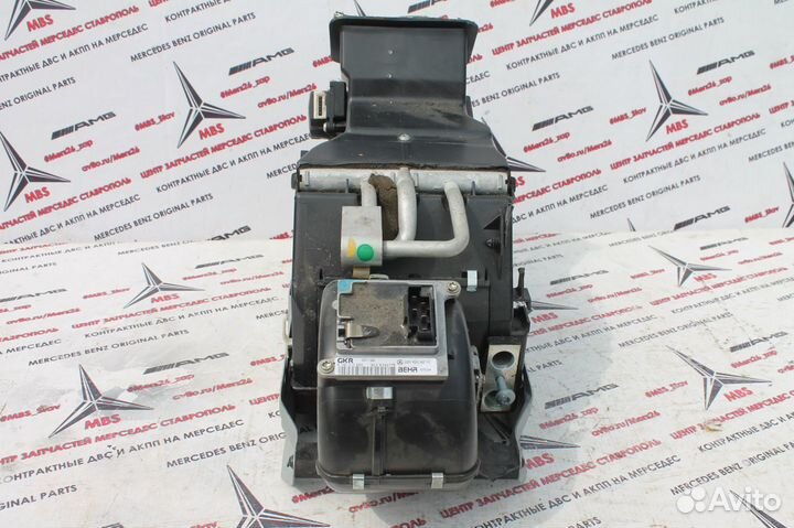 Корпус печки w220 мерседес задний