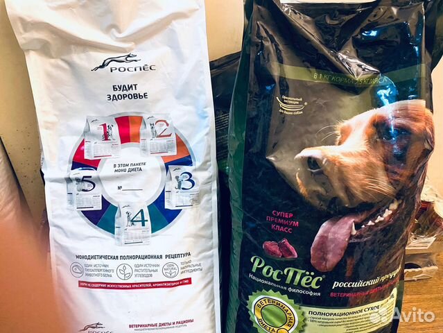 Сухой корм для собак роспес, 15 кг