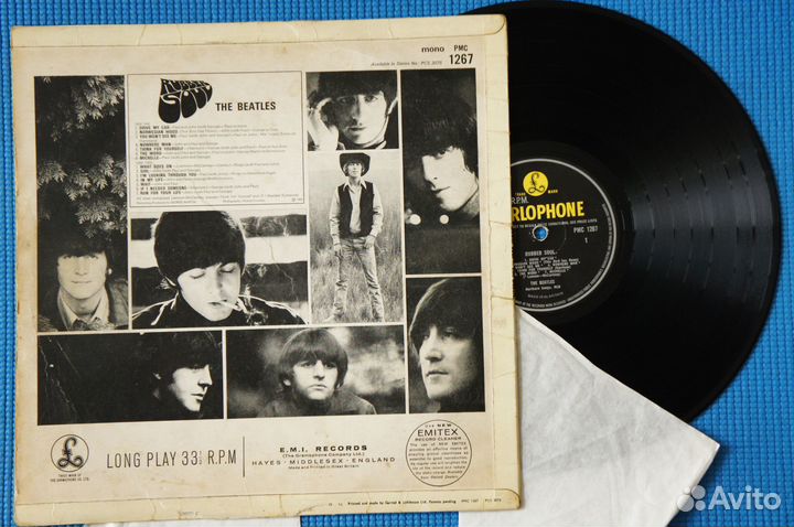 Beatles – Rubber Soul (UK-1965-LP-Mono)