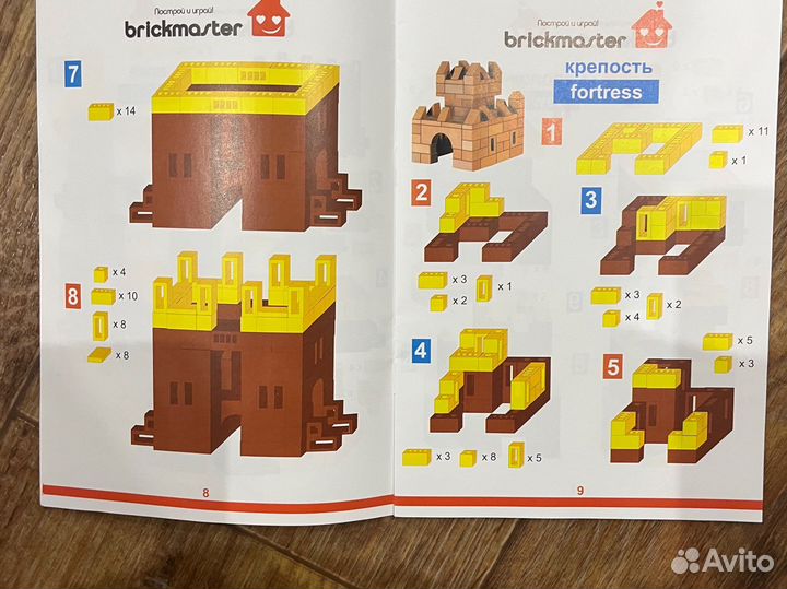 Конструктор из настоящих кирпичиков