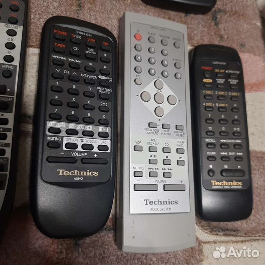 Пульты technics, panasonic