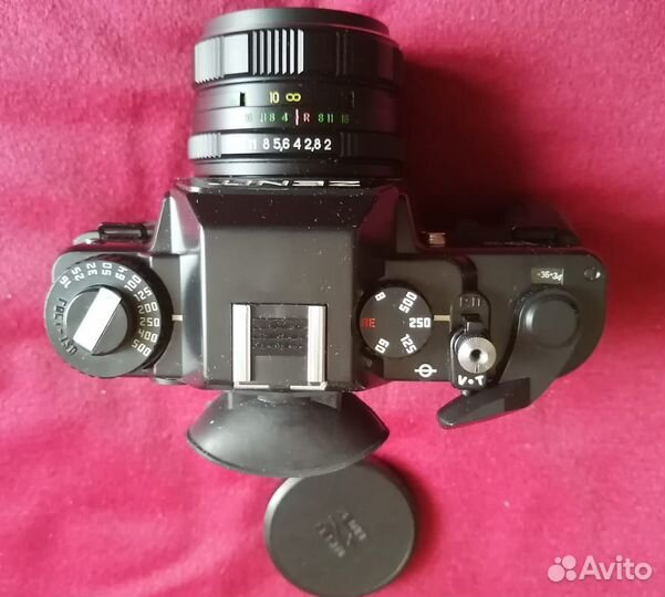 Пленочный фотоаппарат zenit 122+Helios 44m-4