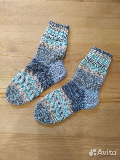 Носки вязаные детские ручной работы