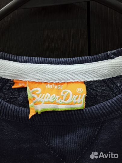 Свитшот мужской утепленый Superdry