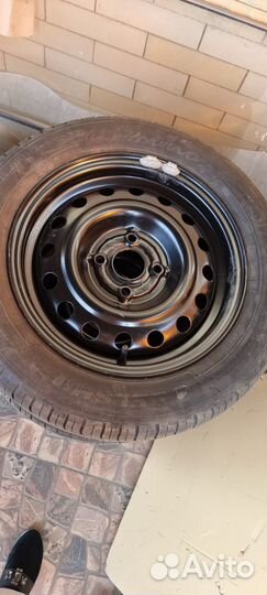 Летние шины с дисками 185/60R14