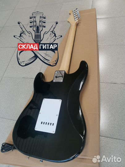Новая Электрогитара Fabio ST100 BK