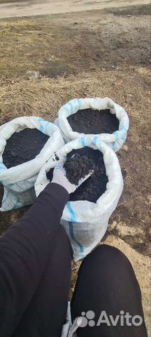 Чернозем в мешках