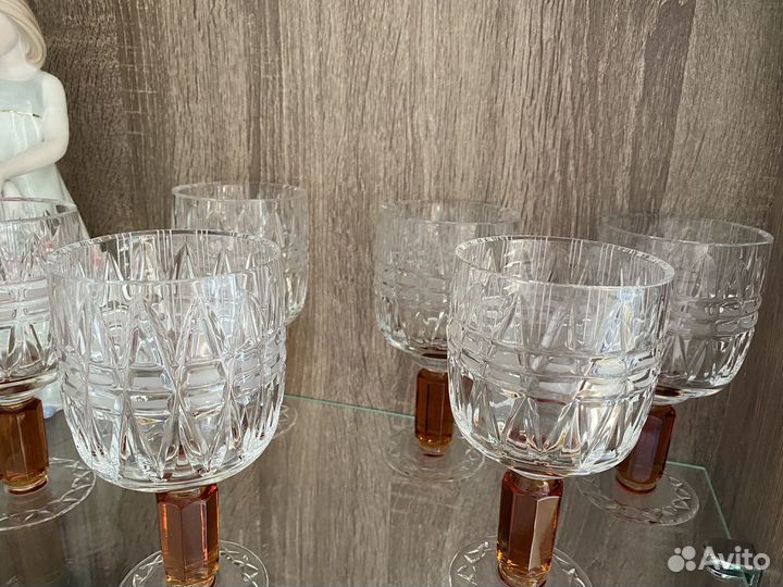 Хрустальные бокалы СССР