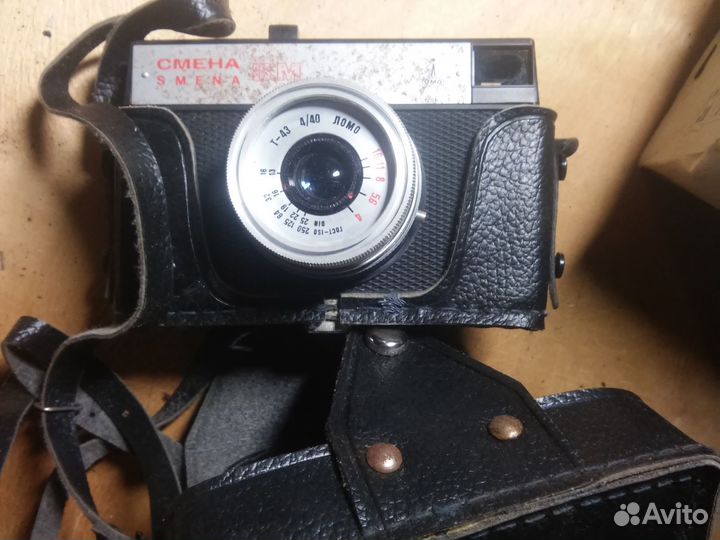 Фотоаппараты зоркий 4, зоркий 2с, смена8м