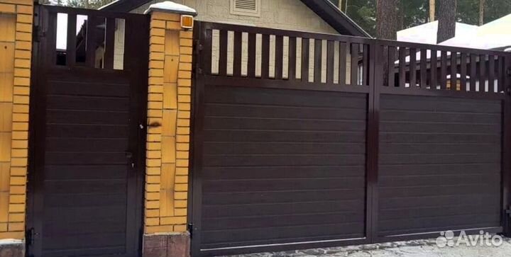 Ворота откатные заказать