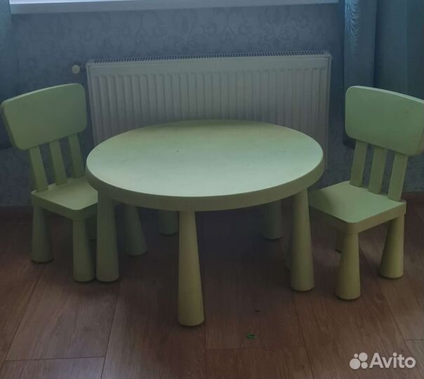 Стол+2 стула маммут