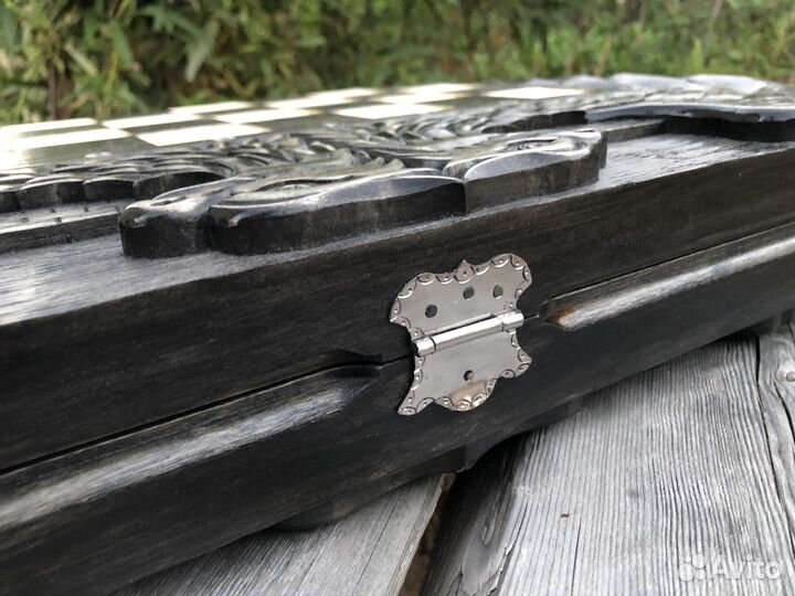 Шахматы шашки нарды 3 в 1