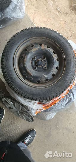 Колеса в сборе зимние r15 на chevrolet lacetti