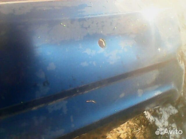 Бампер задний Солярис