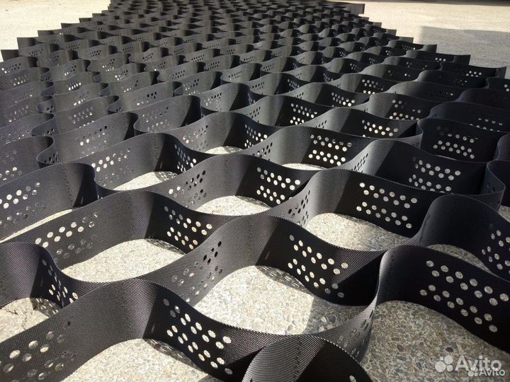 Георешетка для укрепления грунтов, склонов