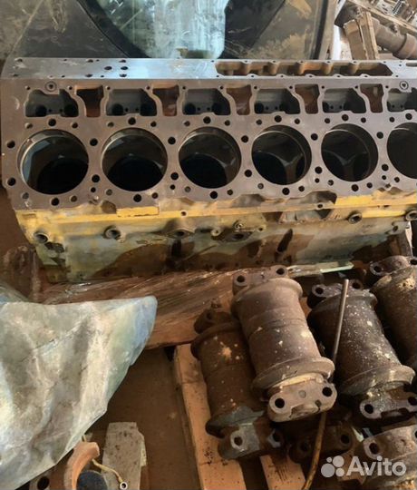 Блок цилиндров cat 3412/112-7510