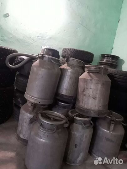 Фляга алюминиевая бу 40л