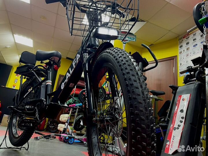 Электровелосипед Green City e-Alfa Fat