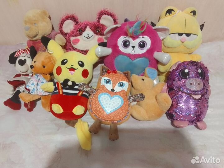 Мягкие игрушки пакетом