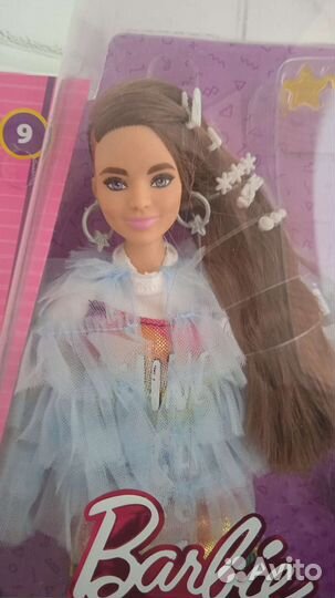 Барби barbie extra, fashionistas, со скутером