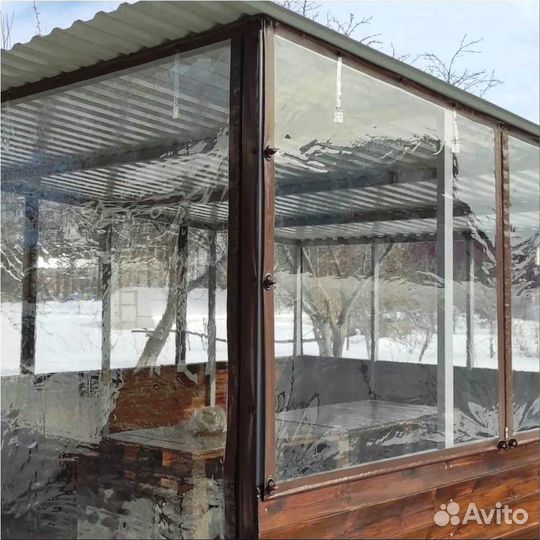 Мягкие стёкла для веранды