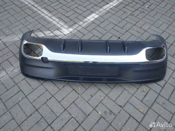 Юбка заднего бампера Mercedes-Benz Gle W167