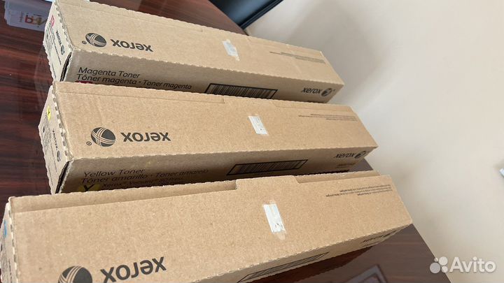 Тубы из под картриджей xerox