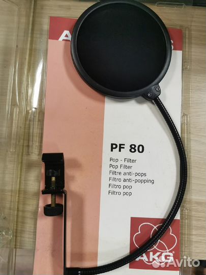 Универсальный поп-фильтр для микрофона AKG PF80
